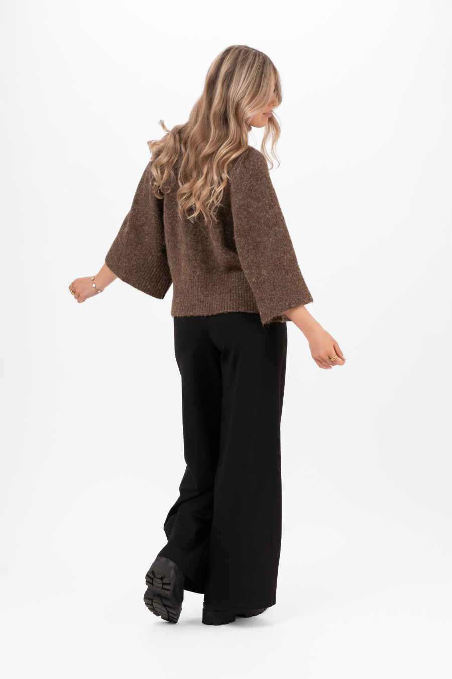 Willow sweater coffee brown - 4