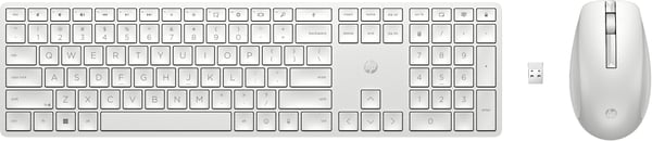 HP 650 Wireless Mouse and Keyboard Combo - Nordisk - 2 År Garanti Helt Ny Oanvänd - Original