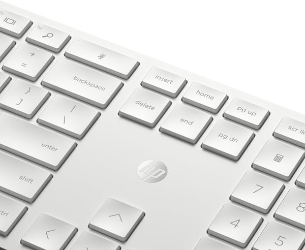 HP 650 Wireless Mouse and Keyboard Combo - Nordisk - 2 År Garanti Helt Ny Oanvänd - Original - 3