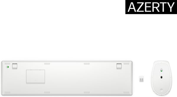 HP 650 Wireless Mouse and Keyboard Combo - Nordisk - 2 År Garanti Helt Ny Oanvänd - Original - 2