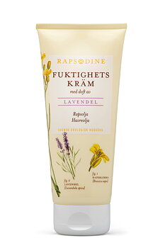 Fuktighetskräm Lavendel 200 ml  Rapsodine