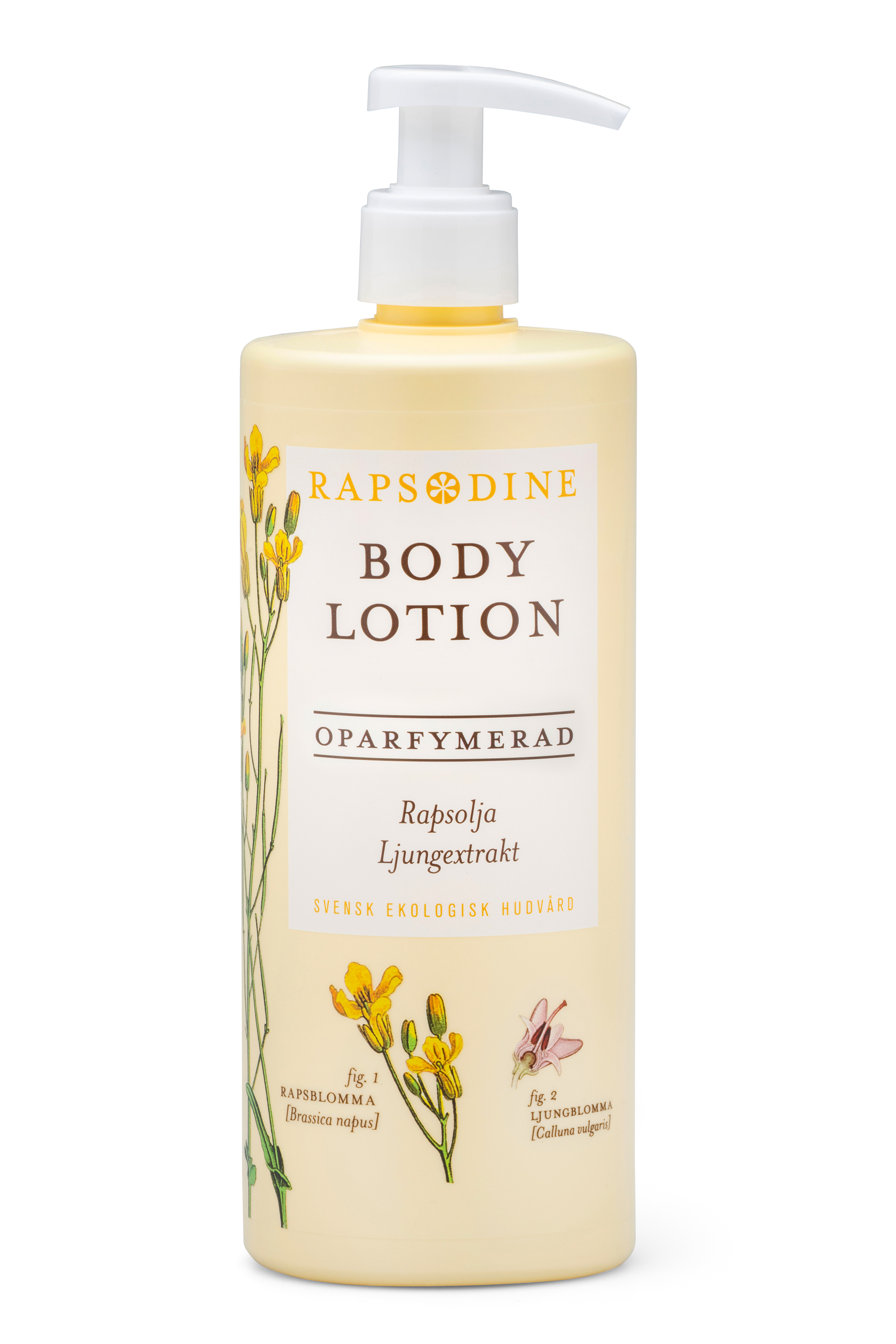 Body lotion 500 ml Oparfymerad Rapsodine
