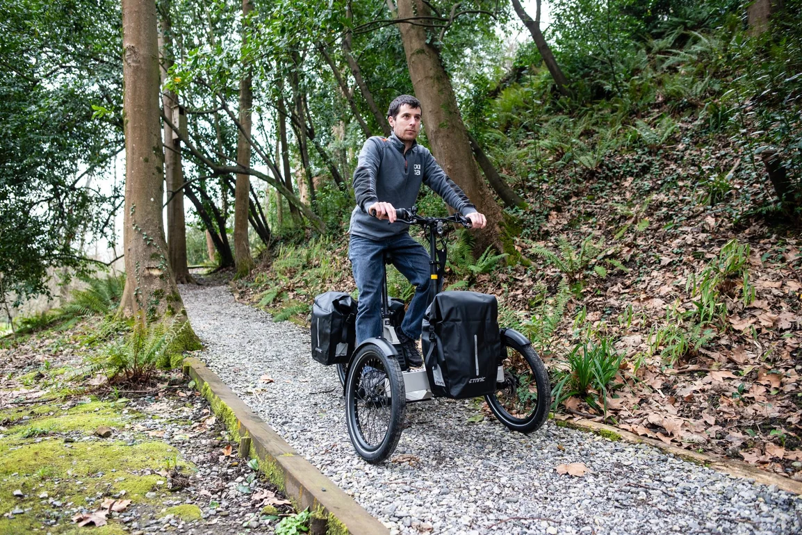 Etnnic Folding Trike 3.0 – Hopfällbar El-Trehjuling - 3