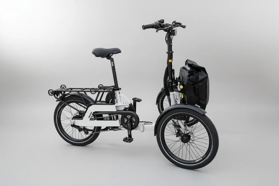 Etnnic Folding Trike 3.0 – Hopfällbar El-Trehjuling
