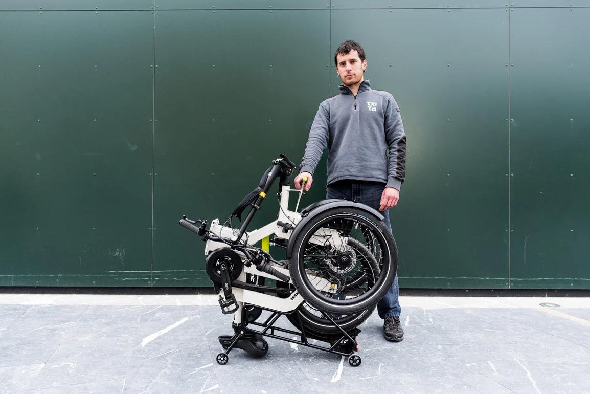 Etnnic Folding Trike 3.0 – Hopfällbar El-Trehjuling - 2