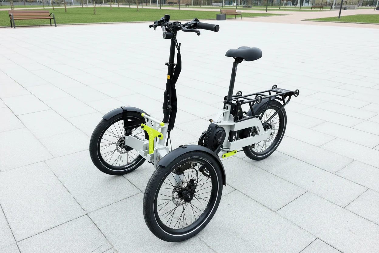Etnnic Folding Trike 3.0 – Hopfällbar El-Trehjuling - 7