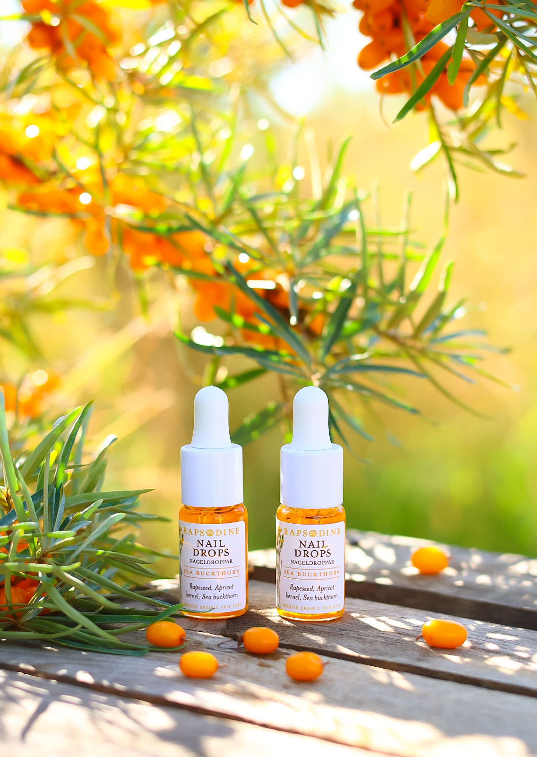 Nail drops Sea buckthorne Havtorn 10 ml  Rapsodine - 2