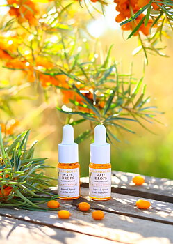 Nail drops Sea buckthorne Havtorn 10 ml  Rapsodine