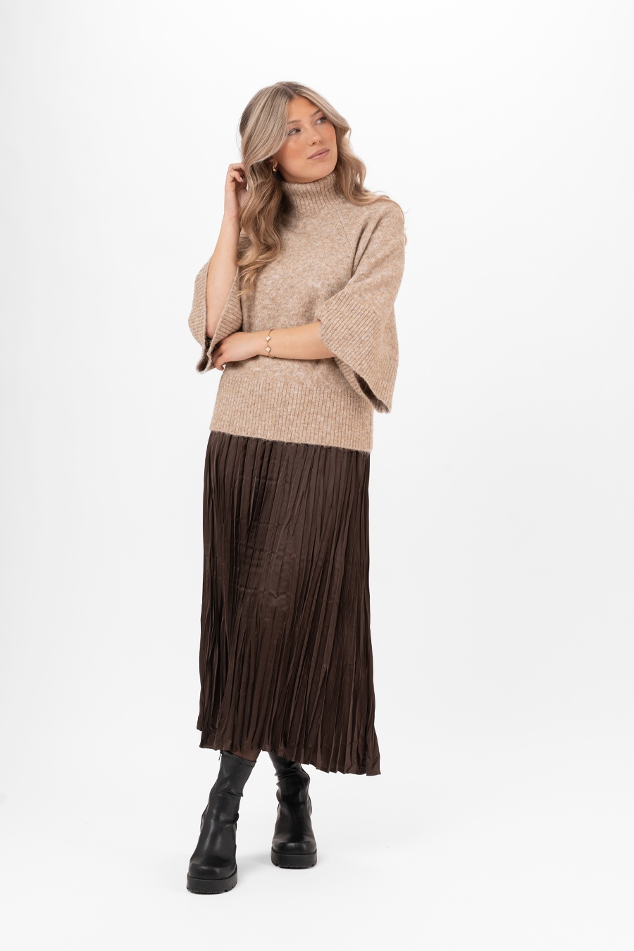 WILLOW PULLOVER TRUFFLE SAND - 10