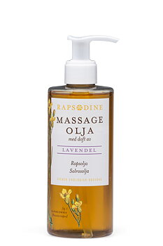 Massageolja Rapsodine