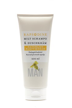 MAN milt schampo & duschkräm  Rapsodine