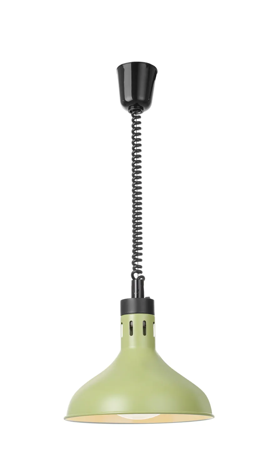 Värmelampa med utdragbar kabel, grön