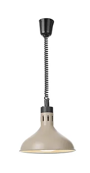 Värmelampa med utdragbar kabel, beige
