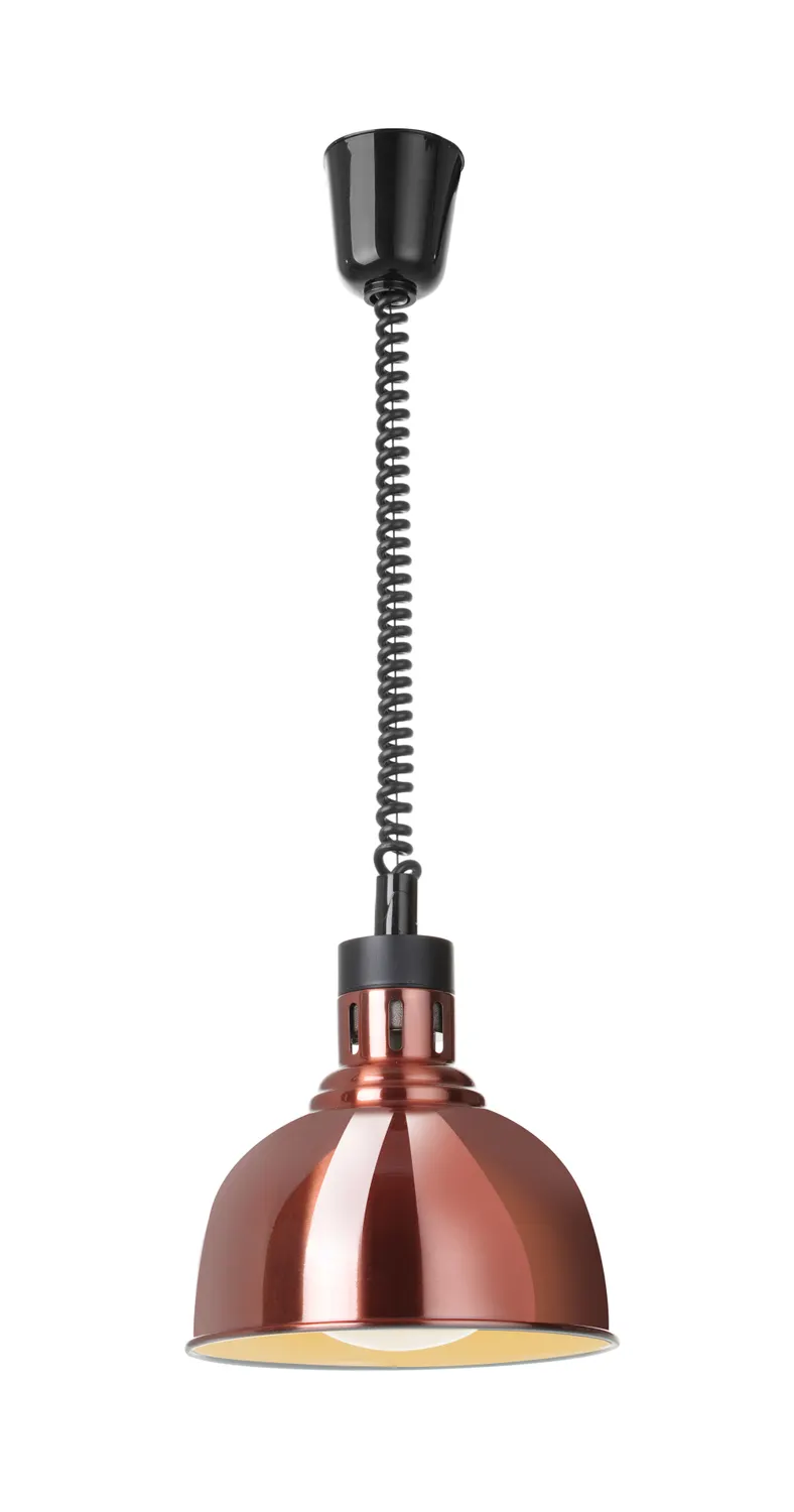 Värmelampa med utdragbar kabel, koppar