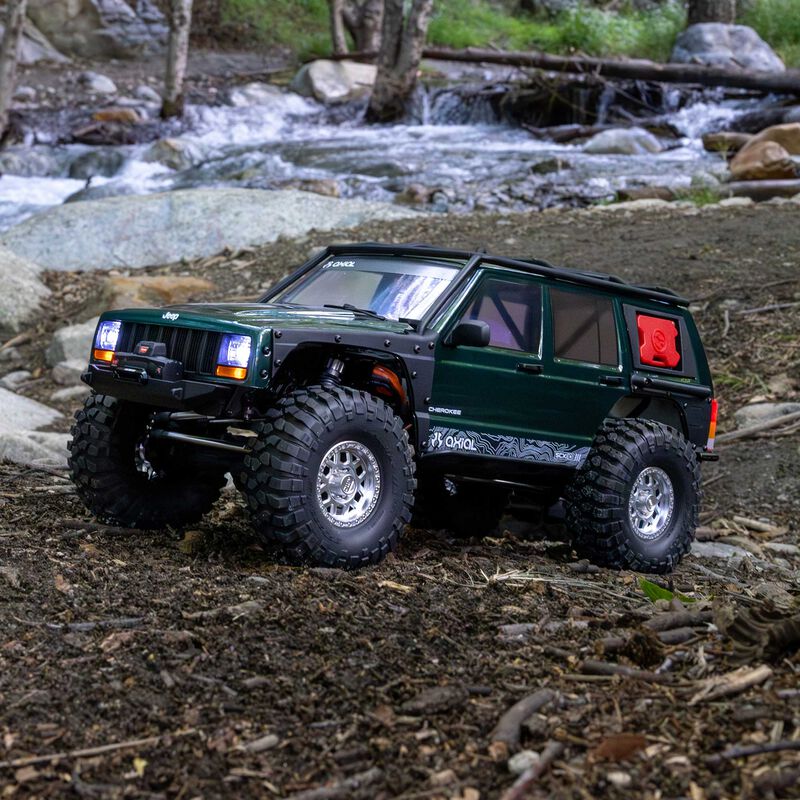 AXIAL 1/10 SCX10 III Jeep Cherokee XJ Green - 9