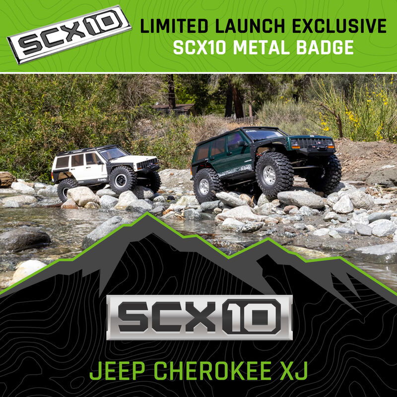 AXIAL 1/10 SCX10 III Jeep Cherokee XJ Green - 5