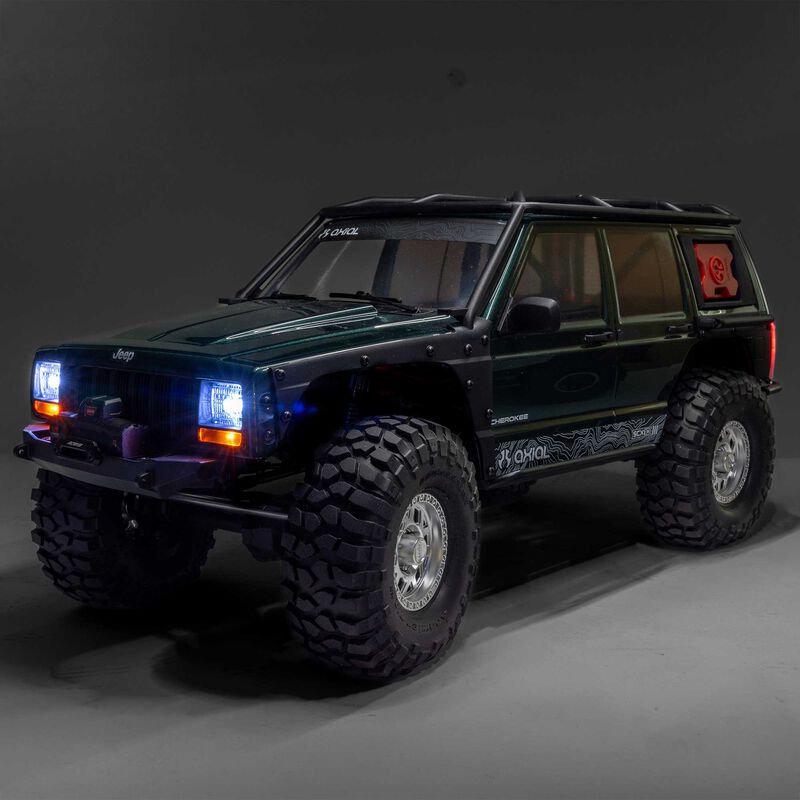 AXIAL 1/10 SCX10 III Jeep Cherokee XJ Green - 14