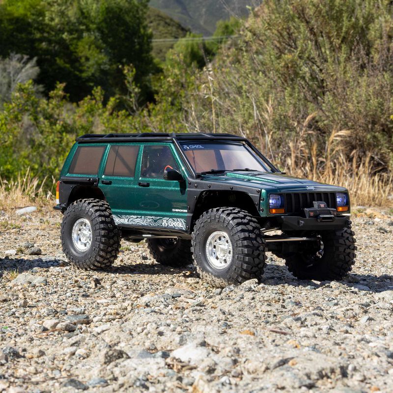 AXIAL 1/10 SCX10 III Jeep Cherokee XJ Green - 10