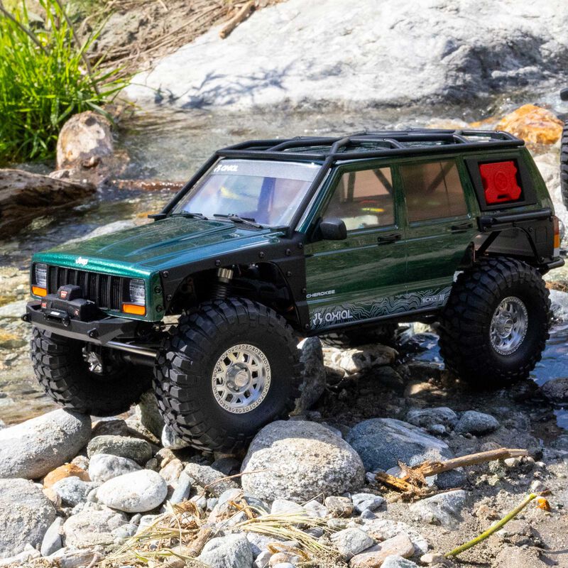 AXIAL 1/10 SCX10 III Jeep Cherokee XJ Green - 11