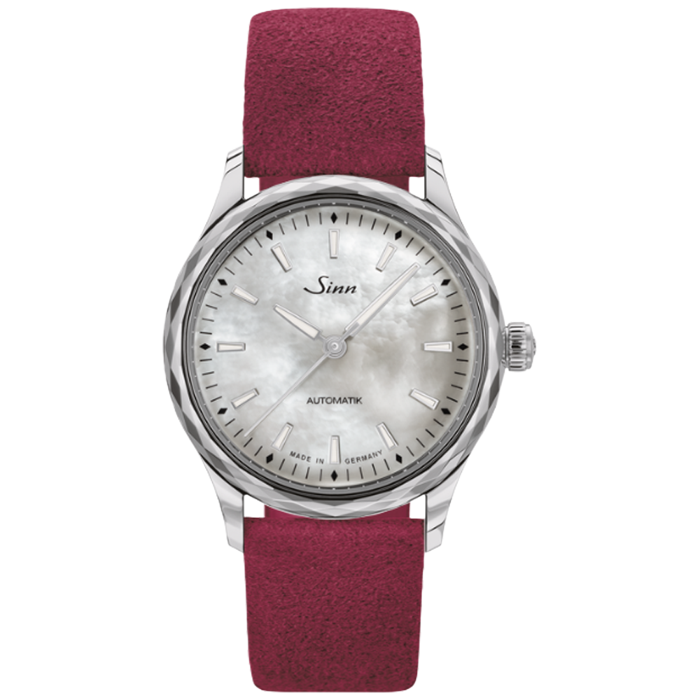 Sinn 534 Mother of Pearl w lila alcantara band 534.011 