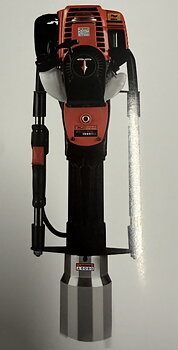 Stolp- och pålmaskin, för 120 mm stolpar, 4-takts motor