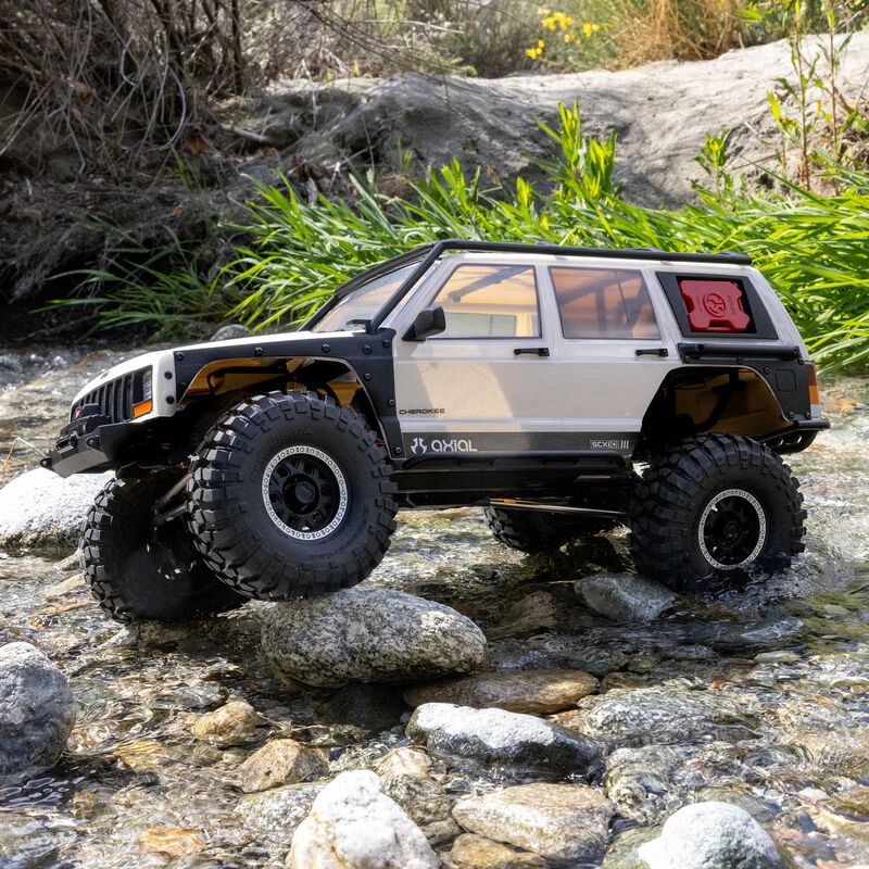AXIAL 1/10 SCX10 III Jeep Cherokee XJ White - 10