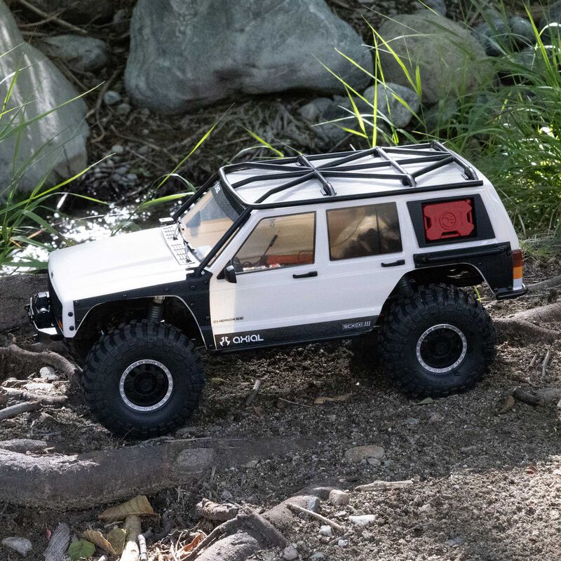 AXIAL 1/10 SCX10 III Jeep Cherokee XJ White - 14