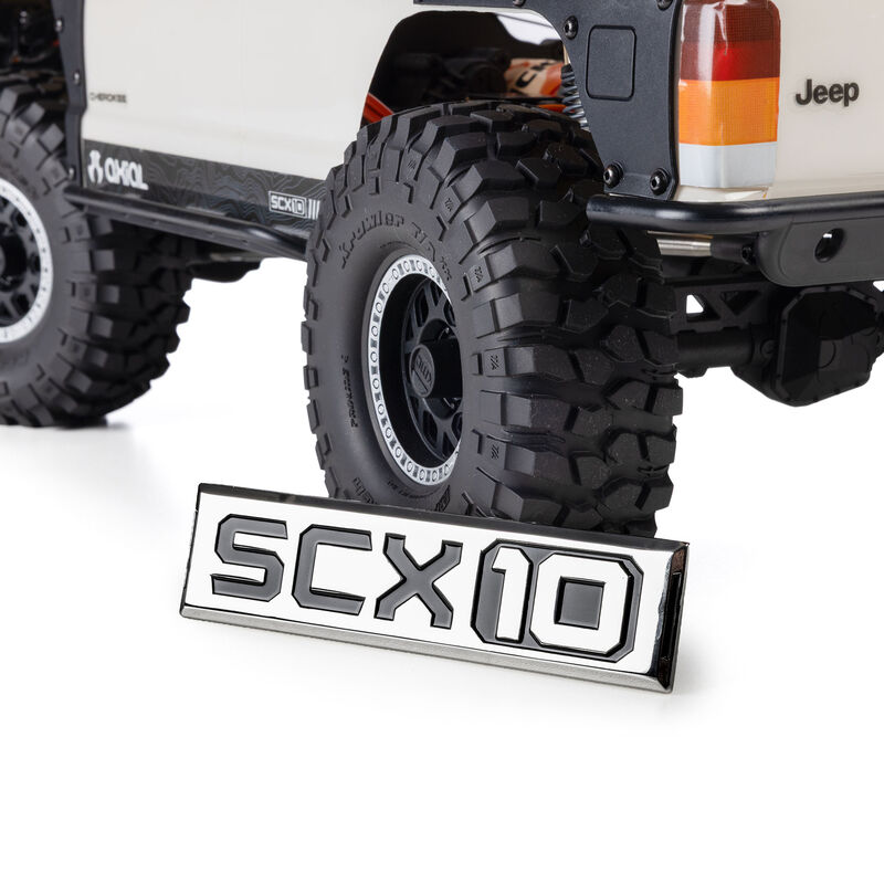 AXIAL 1/10 SCX10 III Jeep Cherokee XJ White - 8