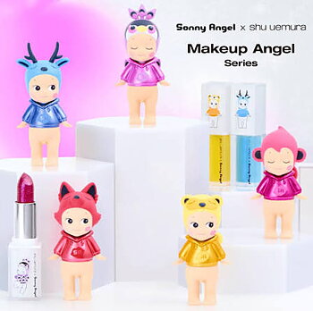 Sonny Angel × shu uemura Collaboration Leverans v44