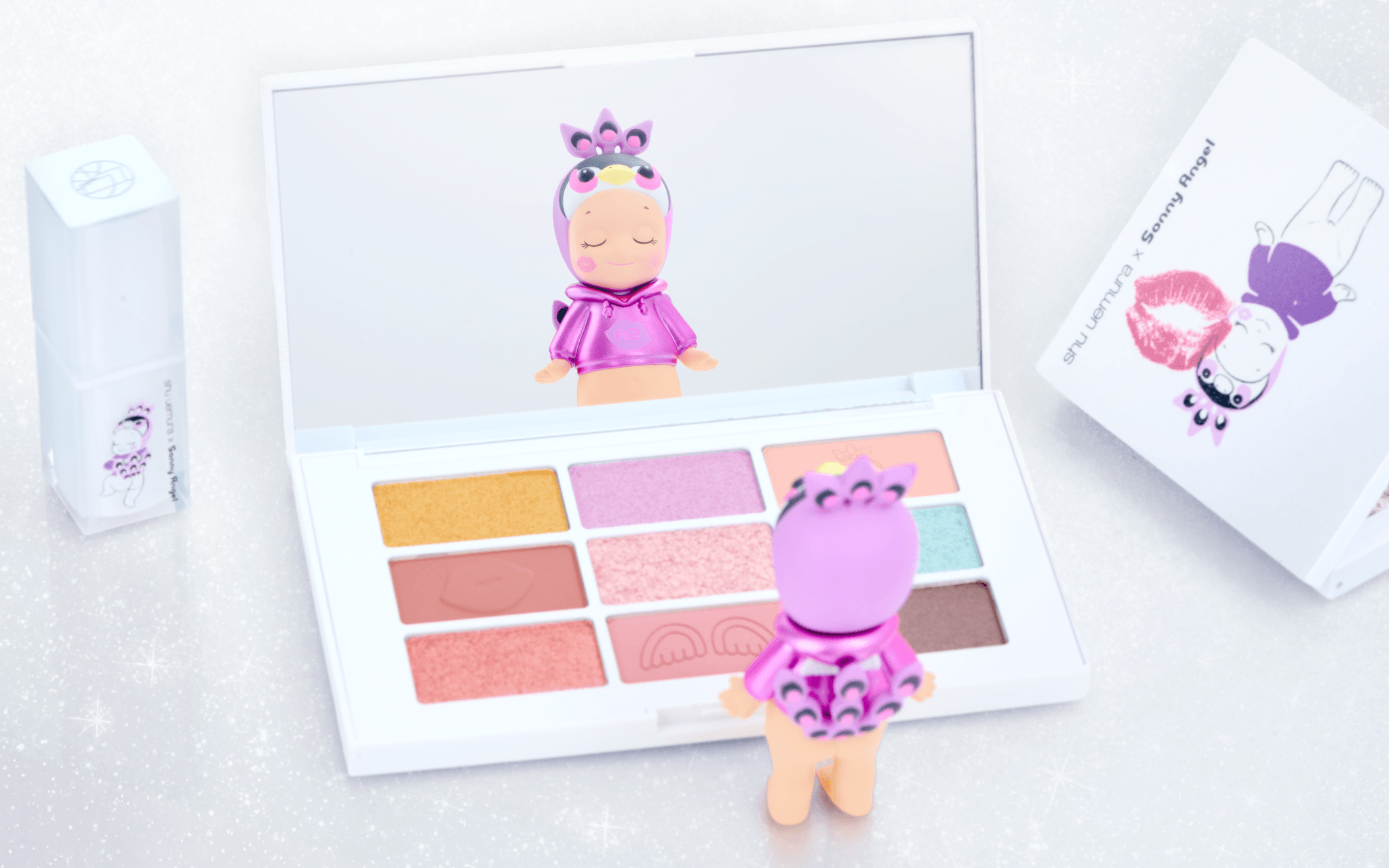 Sonny Angel × shu uemura Collaboration Leverans v44 - 2