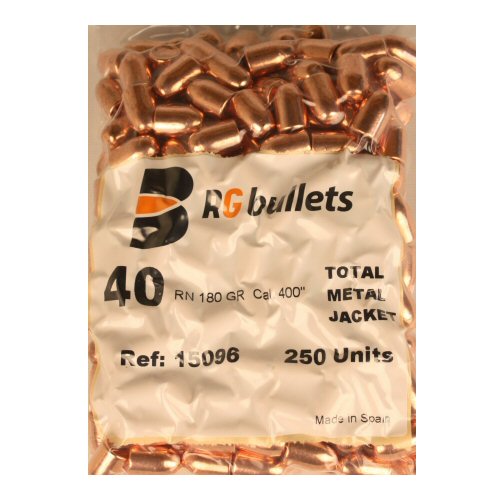 RG 40 .401 FP 180gr Copper Plated Bullet 3000 pcs