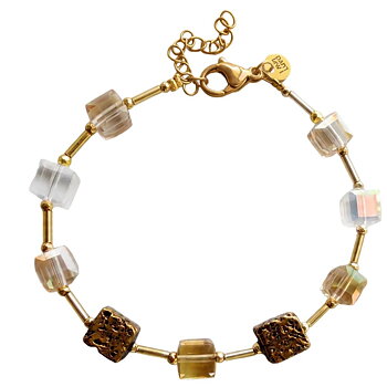 IAMLUND Vulkanis armband guld