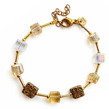 IAMLUND Vulkanis armband guld