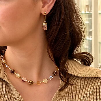 IAMLUND Vulkanis halsband guld