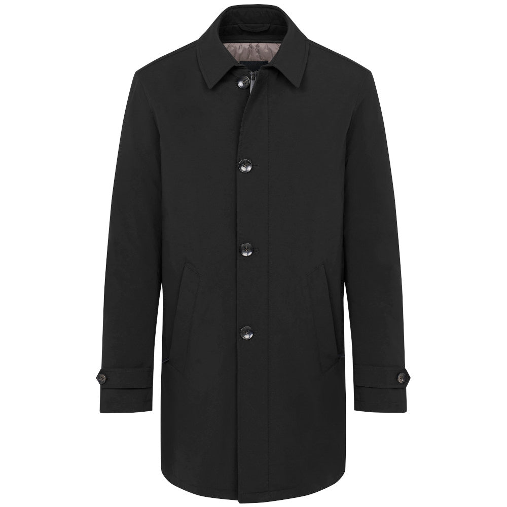 Rock poplin svart från Bugatti