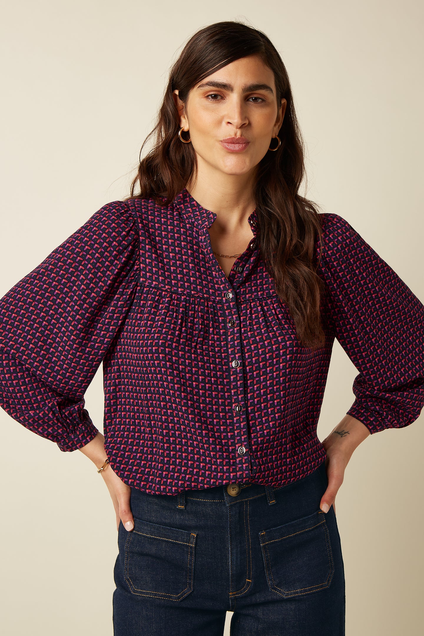Leslie blouse