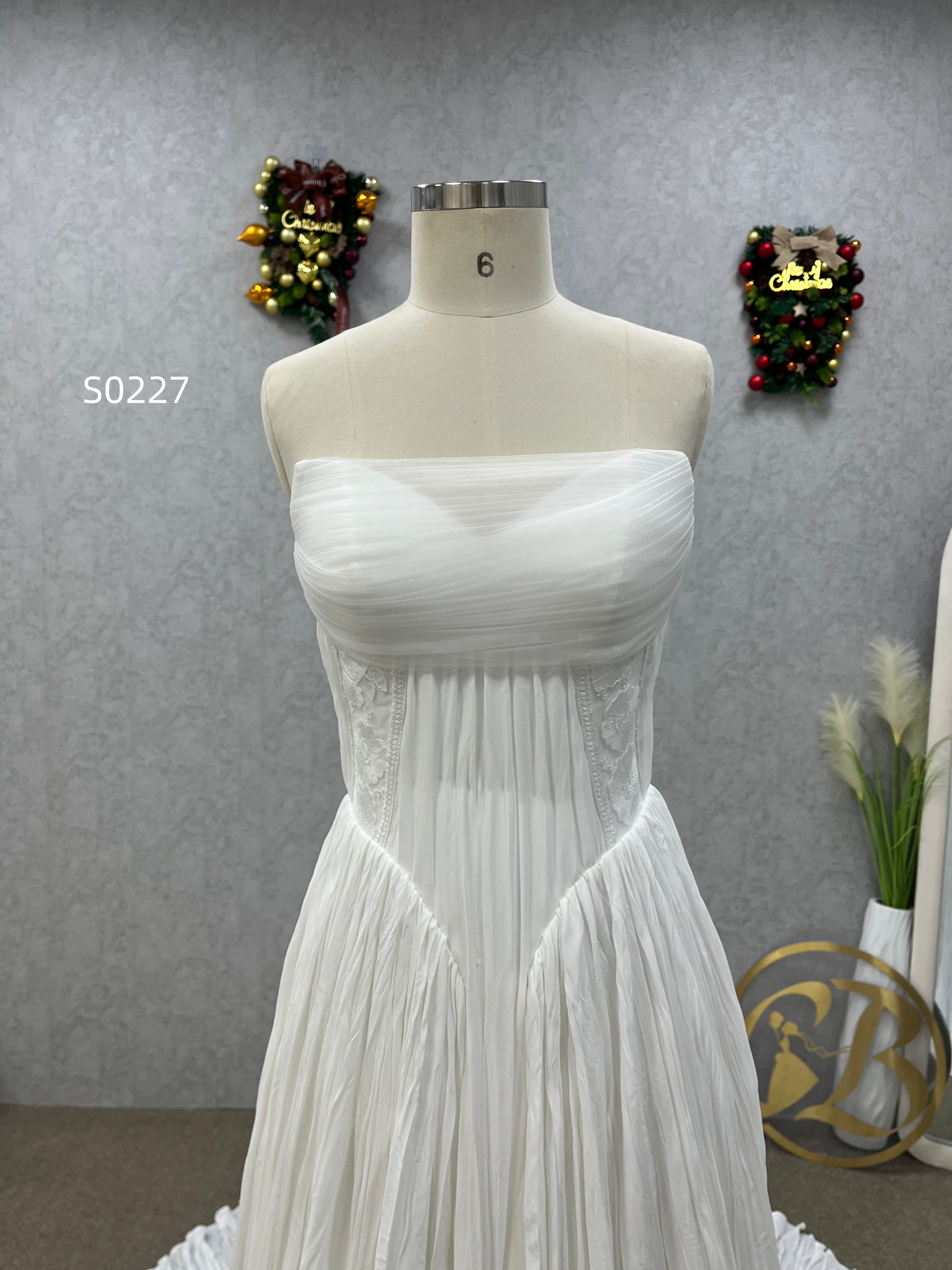Chantilly Bridal  S0227 lagervara  - 2