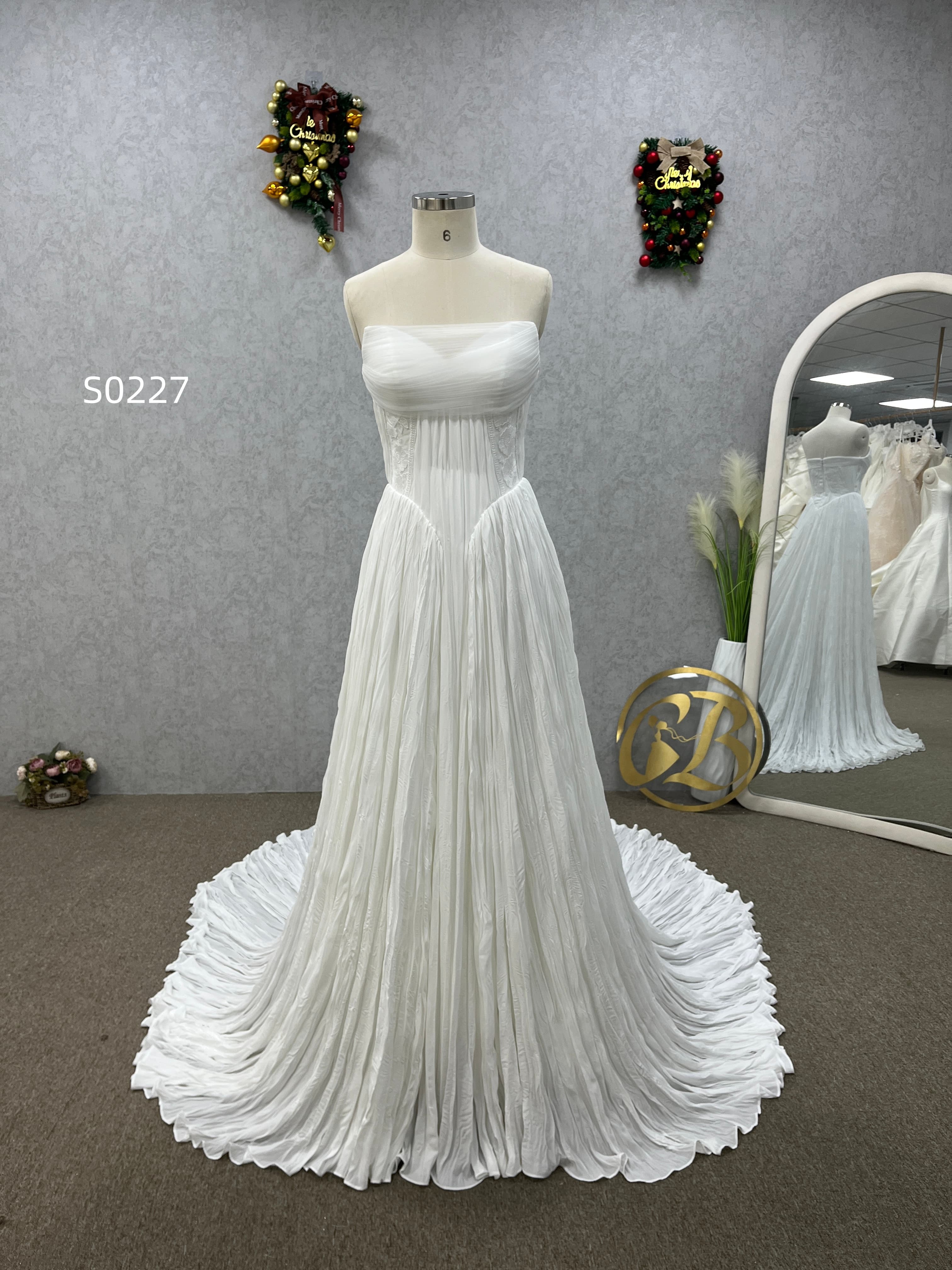 Chantilly Bridal  S0227 lagervara 