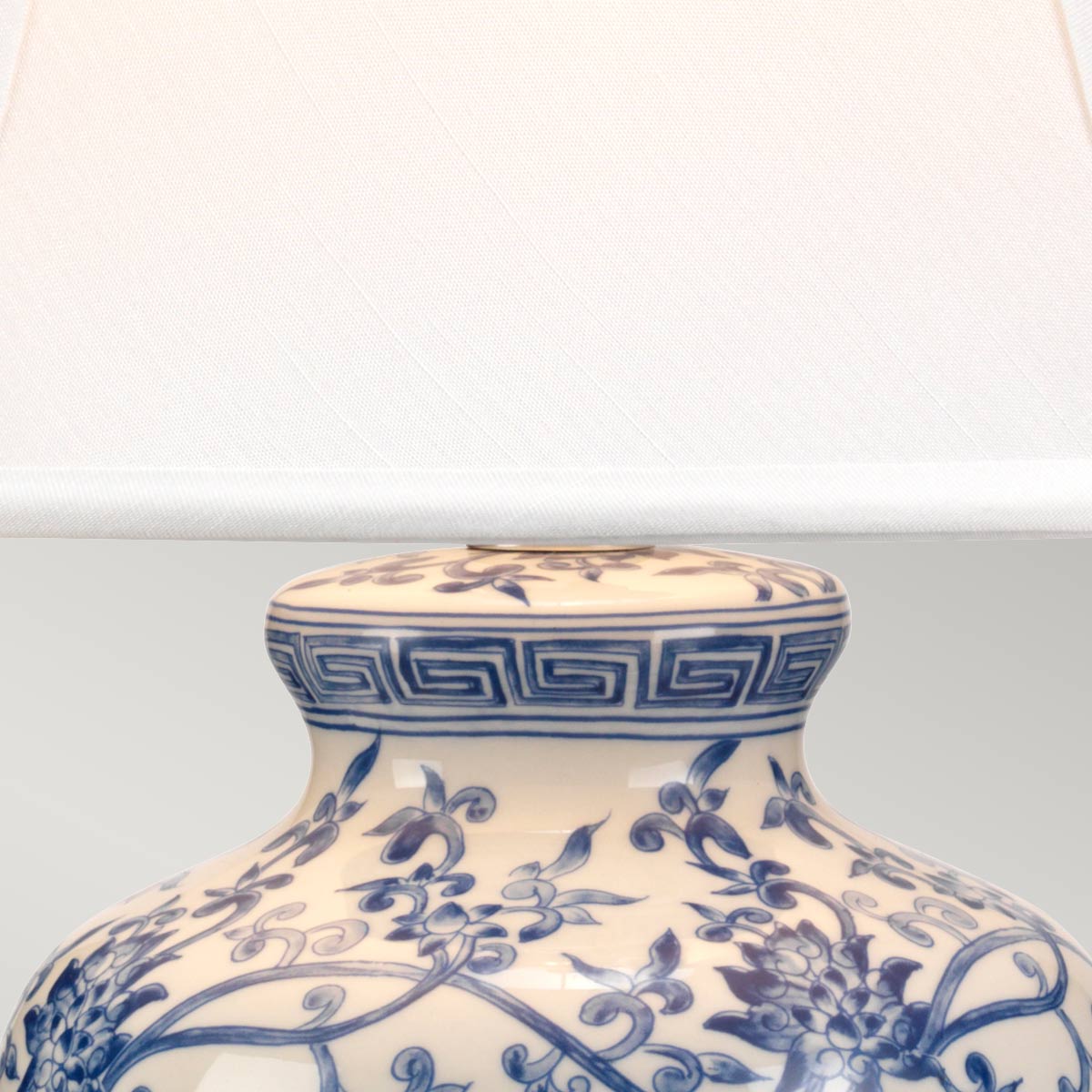 Bordslampa Blue Ginger Jar blå/vit - 2
