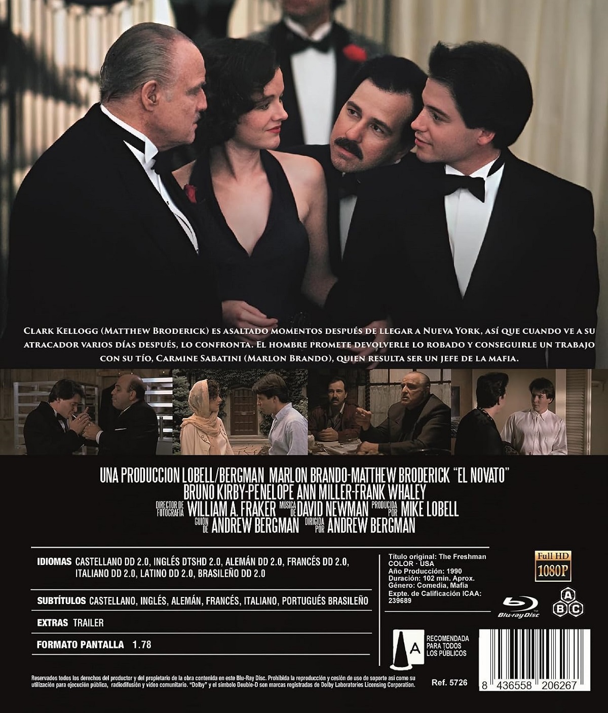The Freshman (ej svensk text) (Blu-ray) - 2