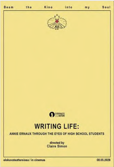WRITING LIFE: ANNIE ERNAUX THROUGH THE EYES OF HIGH SCHOOL Release 6 nov