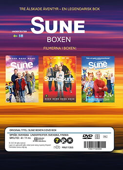 Sune Box - Bestman, Vs  Sune och Uppdrag Midsommar Release 26 okt