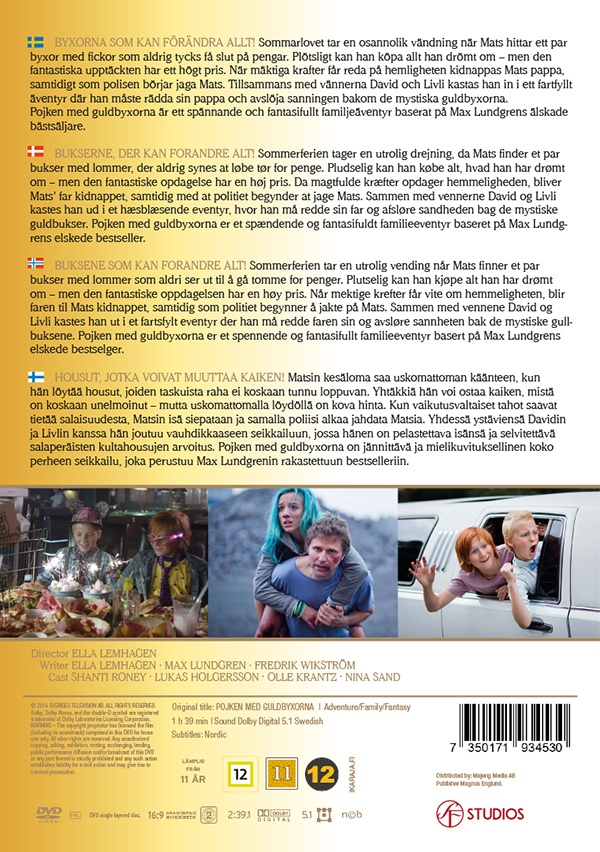 Pojken med guldbyxorna - Release 30 nov - 2