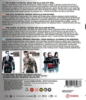 Snabba Cash Box - Del1,2, & 3- Livet deluxe BD Release 30 nov