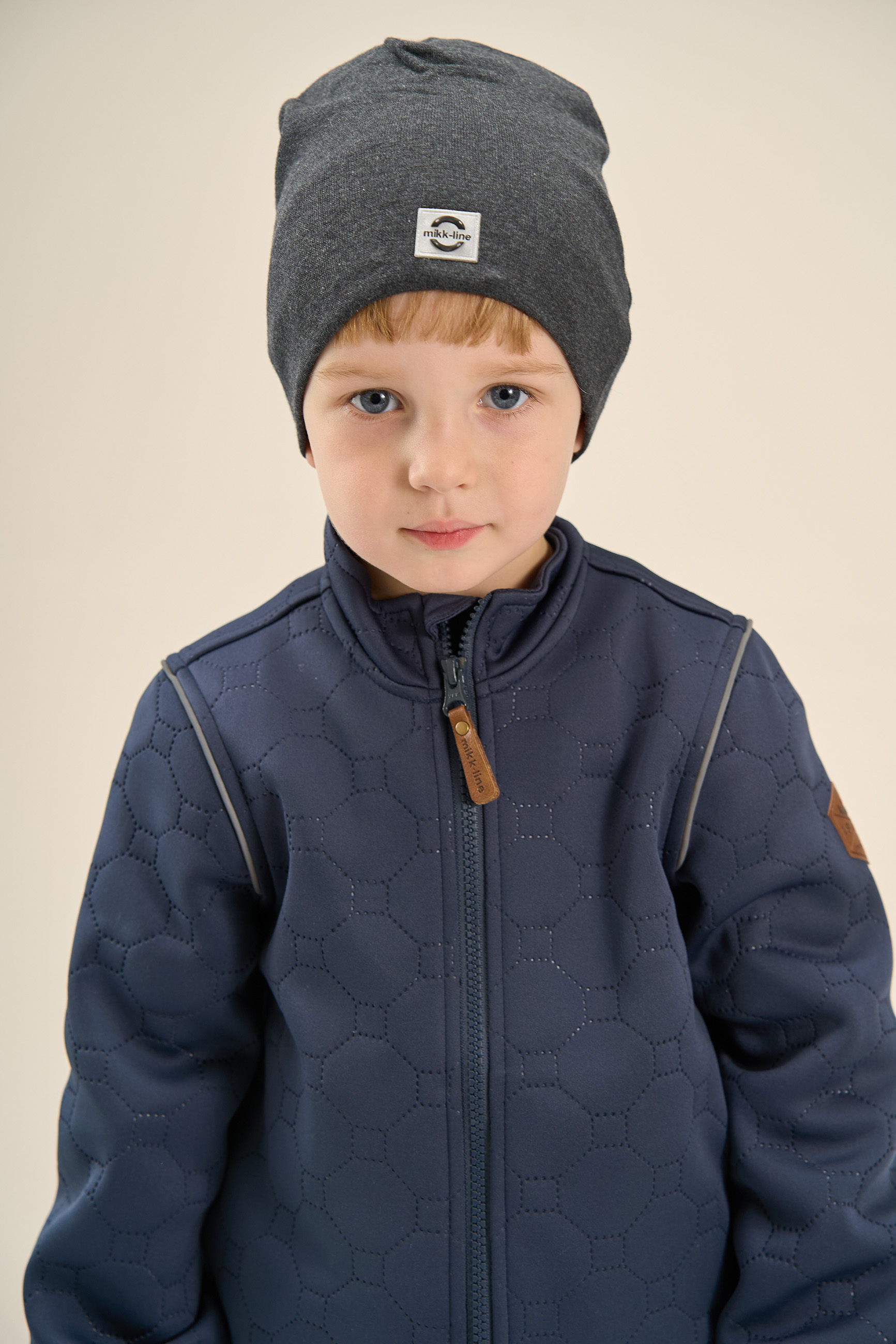 Cotton Hat Solid Blue Nights - 4