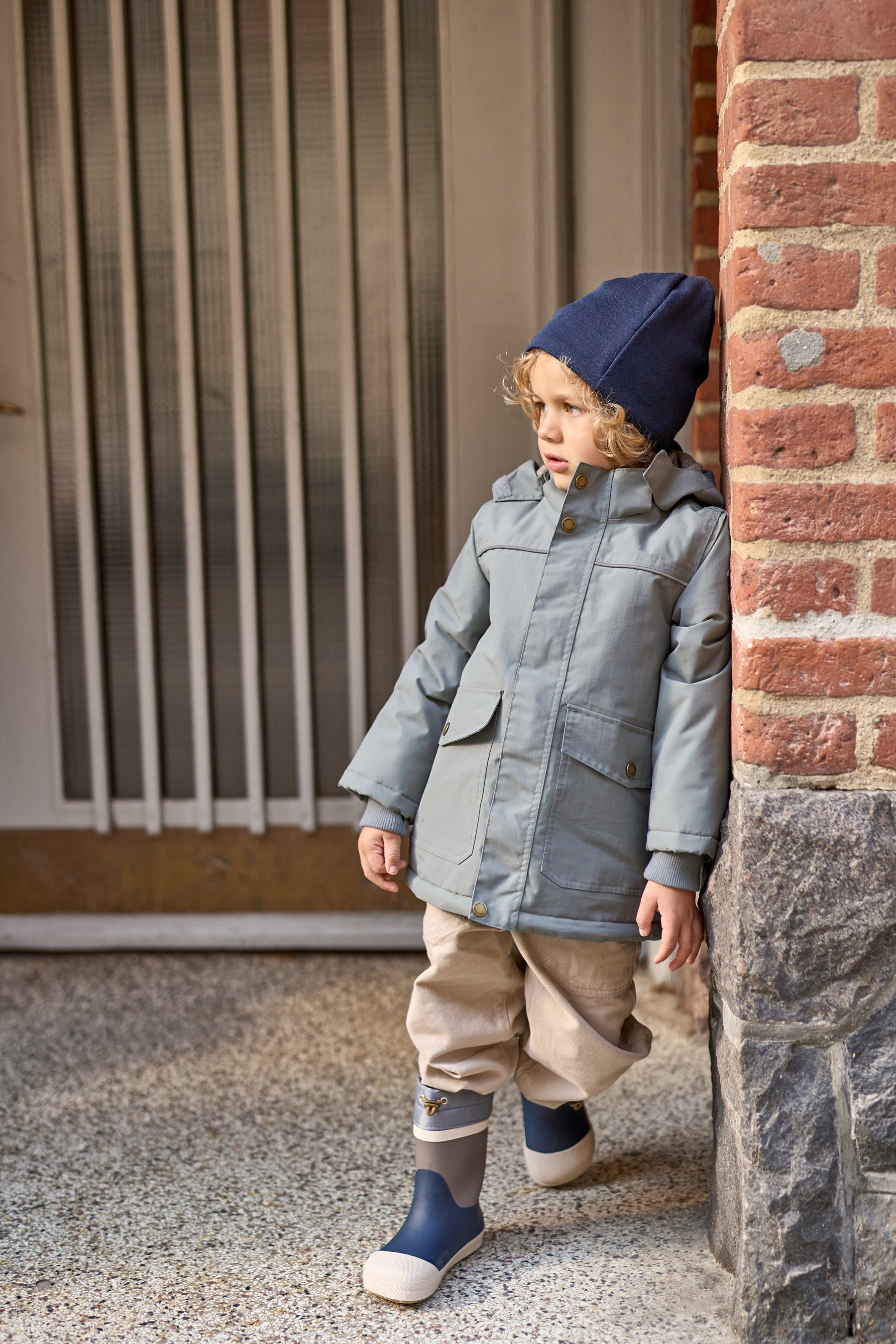 Wool Hat Solid Blue Nights - 4