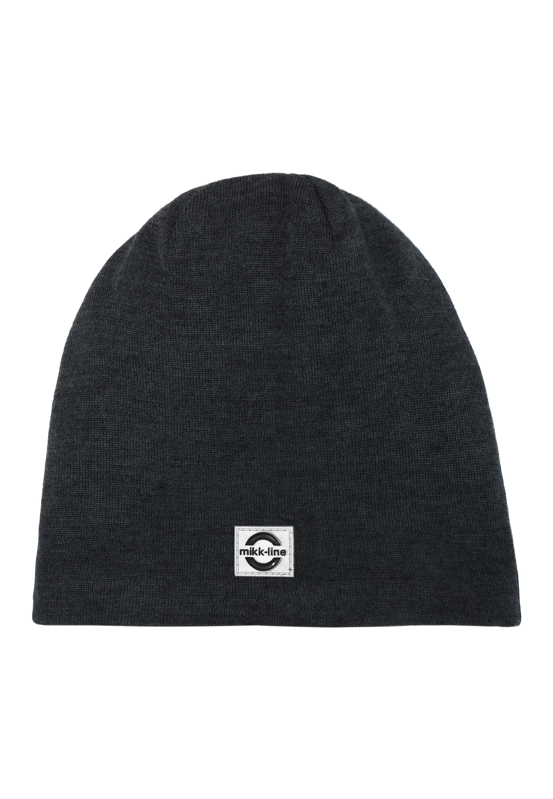 Wool Hat Solid Dark Grey Melange