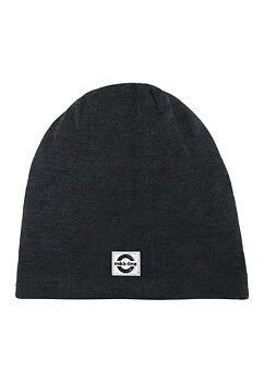Wool Hat Solid Dark Grey Melange