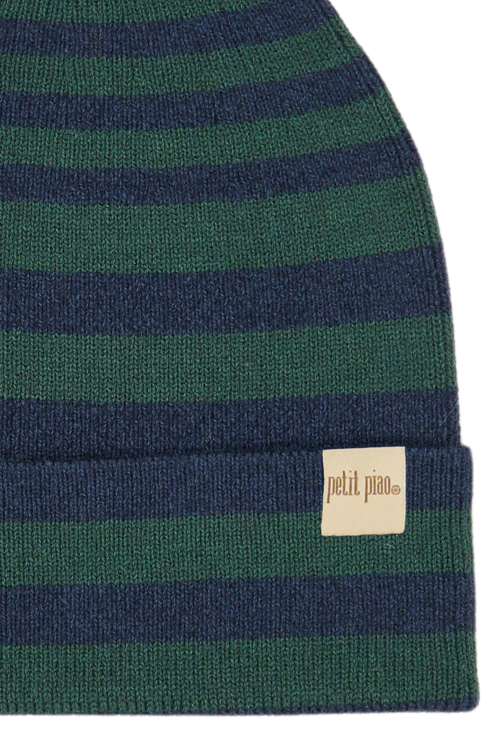 PPElliot Knit Hat Trekking Green Striped - 3
