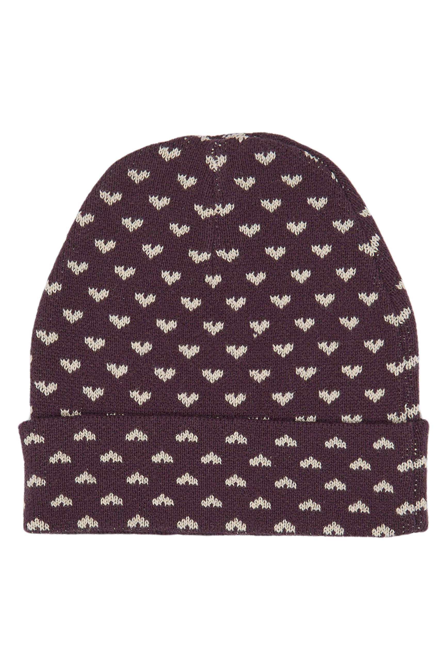 PPGedel Heart Knit Hat Huckleberry Heart AOP - 2